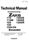 Thumbnail Hitachi Troubleshooting Manual ZX 110 110M 120 130 130LCN 12 Thumbnail Hitachi Troubleshooting Manual ZX 110 110M 120 130 130LCN 12