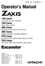Thumbnail Hitachi Zaxis Zx120 180 200 225 270 330 Operators manual Thumbnail Hitachi Zaxis Zx120 180 200 225 270 330 Operators manual